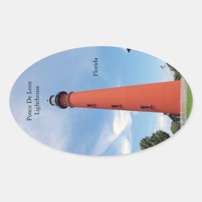 Aufkleber Ponce De Leon Lighthouse (Vorderseite)