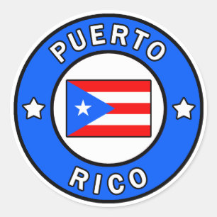Aufkleber Puerto Rico