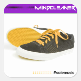 Aufkleber! Quadratischer Aufkleber