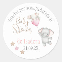 Aufkleber Redonda Chica Baby Showroom en español c