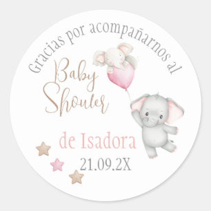Aufkleber Redonda Chica Baby Showroom en español c