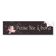 Aufkleber rosige Fee kleine Bordfee