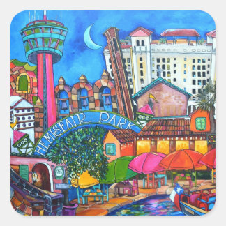 Aufkleber San Antonio Riverwalk