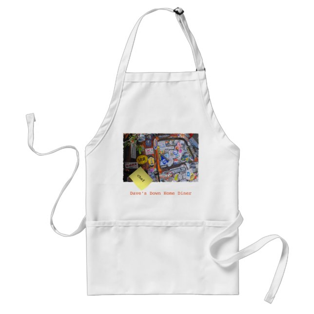 Aufkleber Schürze (Vorne)