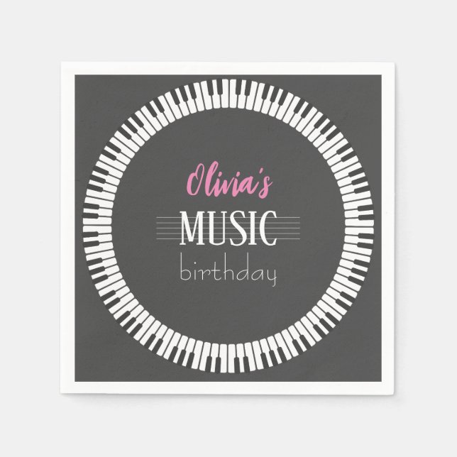 Aufkleber Serviette (Vorderseite)