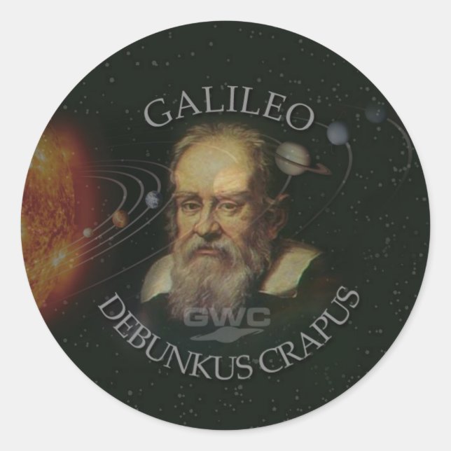 Aufkleber St. Galileo (Vorderseite)