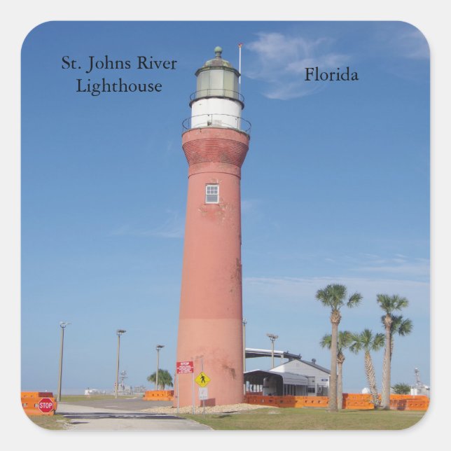 Aufkleber St. Johns River Lighthouse (Vorderseite)