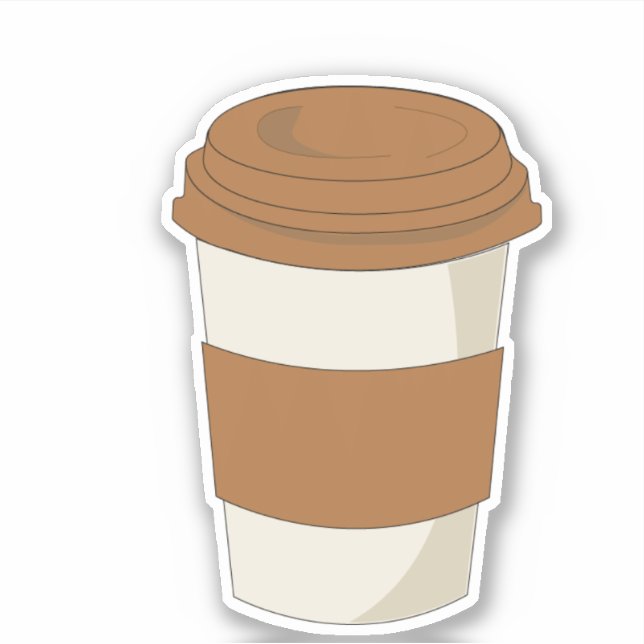 Aufkleber & Sticker Coffe (Vorderseite)