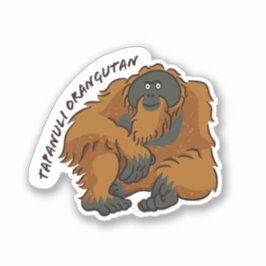 Aufkleber "Tapanuli Orangutan"