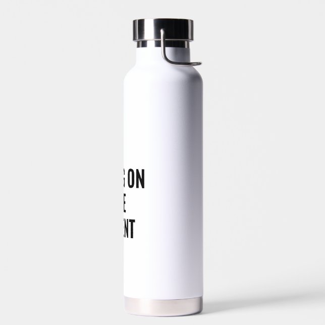 Aufkleber Trinkflasche (Links)
