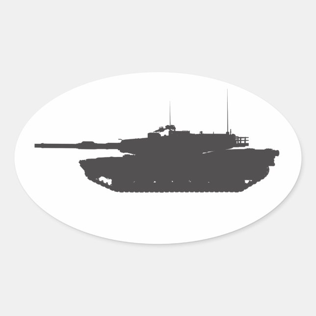 Aufkleber und Aufkleber der Klasse M1A1 (Vorderseite)