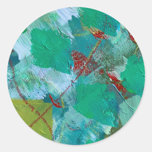 Aufkleber und Siegel in Marmordesign (Vorderseite)