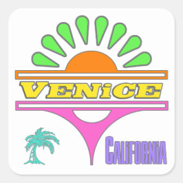 Aufkleber "Venice Colorful 1"