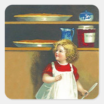 Aufkleber Vintag Holiday MinceMeat Pie Erntedank
