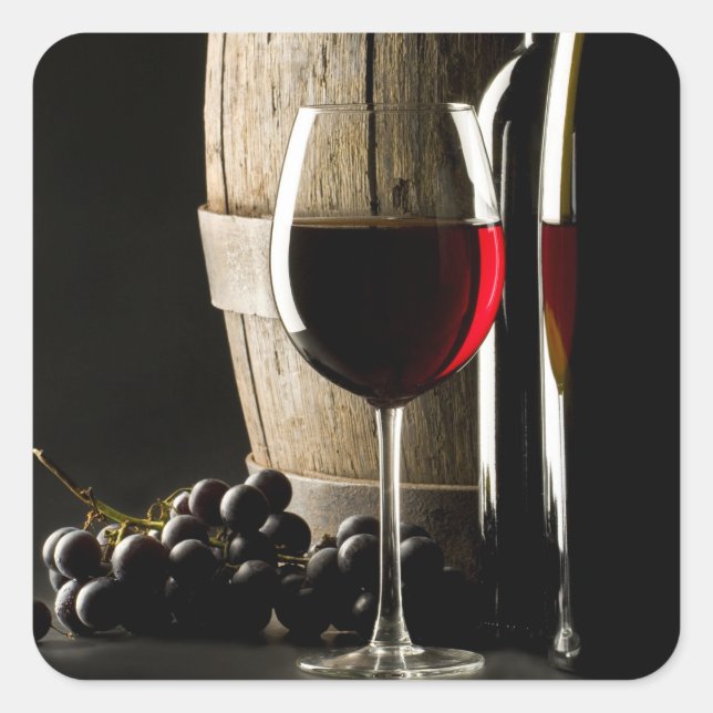 Aufkleber von Wein Lover (Vorderseite)