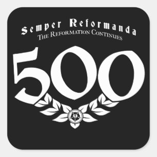 Aufkleber zum 500. Jahrestag - 6 Packung