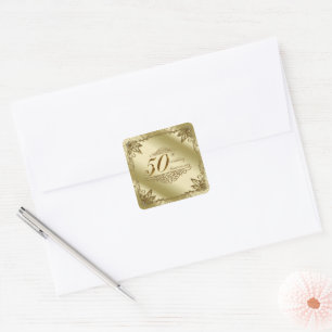 Aufkleber zum 50. Hochzeitstag