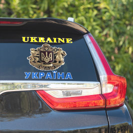 Aufkleber zur Unterstützung der Ukraine
