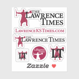 Aufkleberblatt Lawrence Times Aufkleber