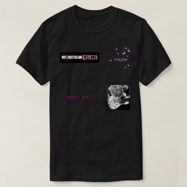 Aufkleberpackung - Maschinengewehr-Kelly-Aufkleber T-Shirt (Design vorne)