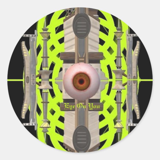 Aufkleberträumer von James Michael Miller Runder Aufkleber (Vorderseite)