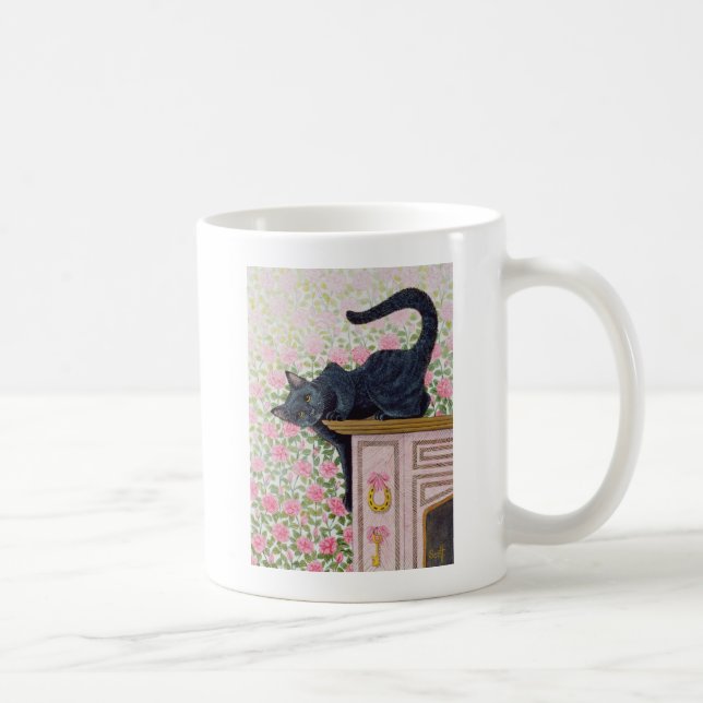 Aufkommende Rosen Kaffeetasse (Rechts)