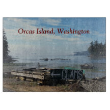 Auflagen für die Cutting Board of the Orcas Island