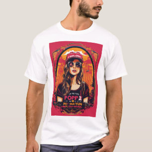 Auflistungen lebendiger Pop Art Expression T - Shi T-Shirt