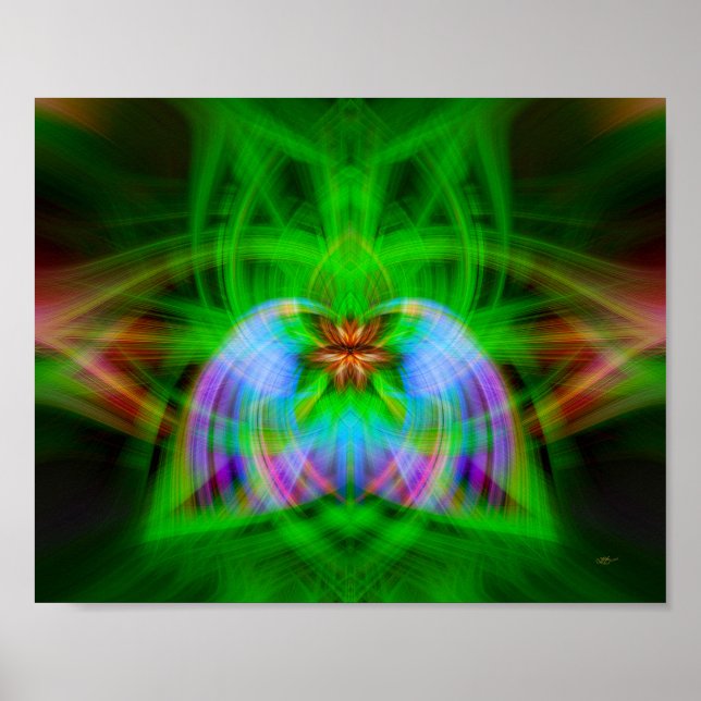 aufmerksam poster (Vorne)