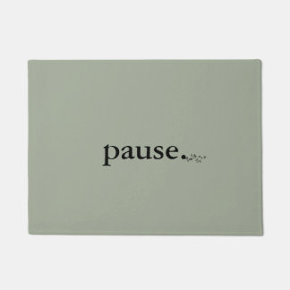 Aufmerksame Tür-Matte Fußmatte