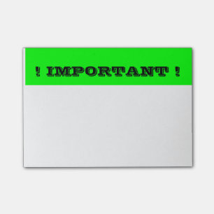 Aufmerksamkeit erregende Neon Post-it-Notizen Post-it Klebezettel