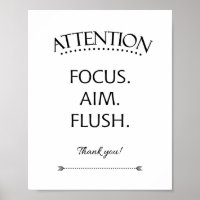 Aufmerksamkeit Fokus Ziel Flush Kids Badezimmer Ze
