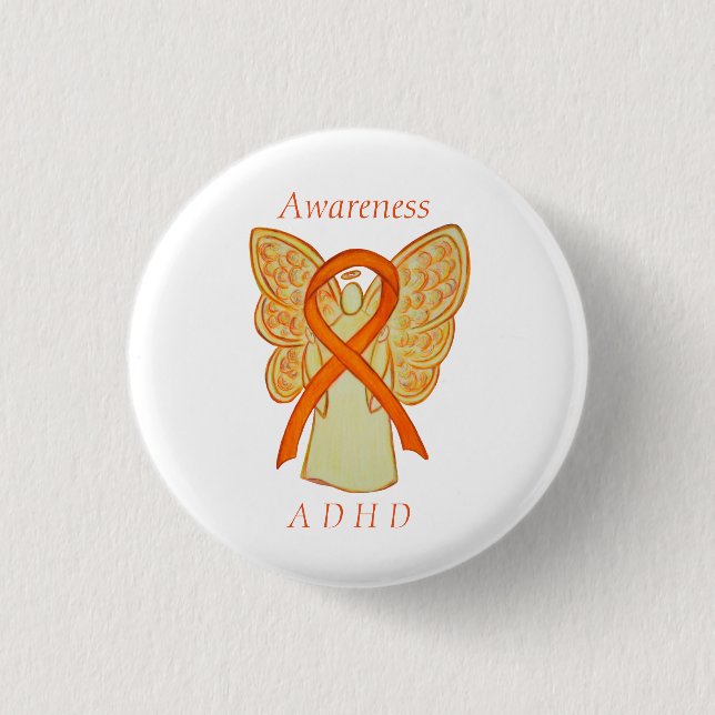 Aufmerksamkeitsdefizit Hyperaktivitätsstörung (ADH Button (Vorderseite)