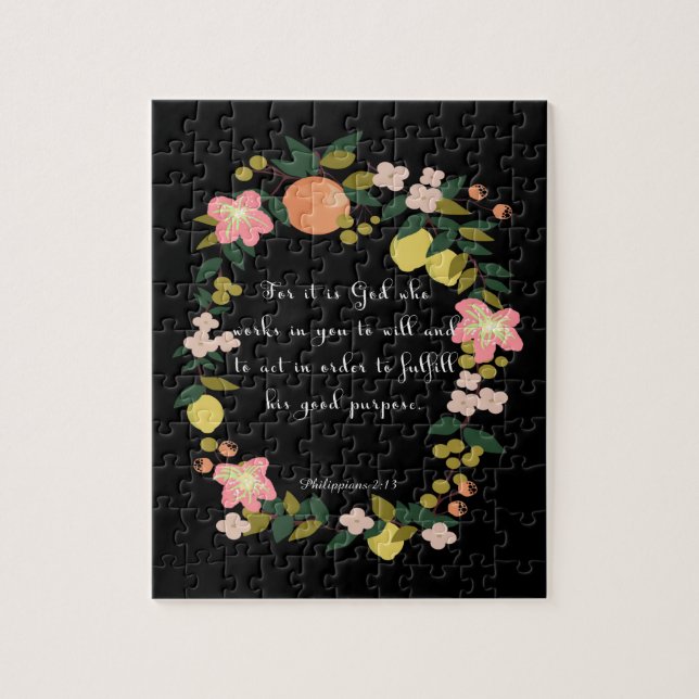 Aufmunternde Bibel versifiziert Kunst - (Vertikal)