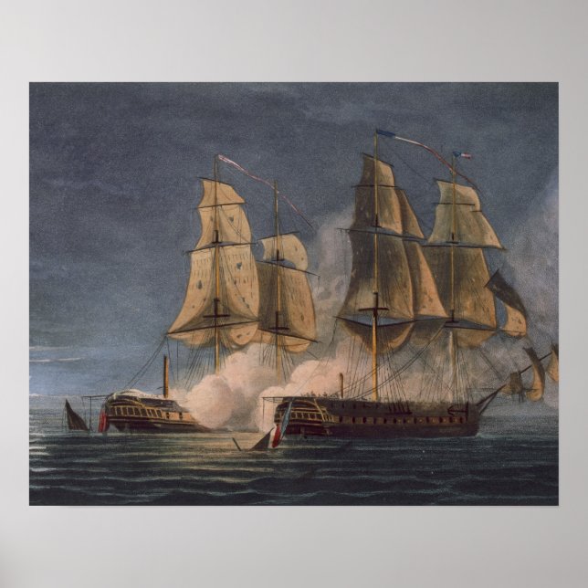 Aufnahme der Thetis durch HMS Amethyst, 10. Novemb Poster (Vorne)