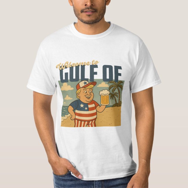 Aufnahme in den Golf von Amerika T-Shirt (Vorderseite)