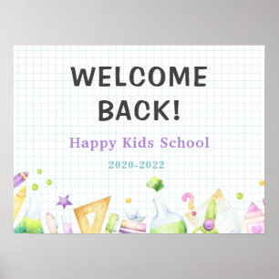 Aufnahme in den Kindergarten niedlich Poster