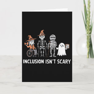 Aufnahme ist kein Beängstigendes Slp Halloween Kos Karte