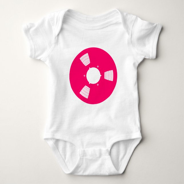 Aufnahme-Tape-Pool Baby Strampler (Vorderseite)