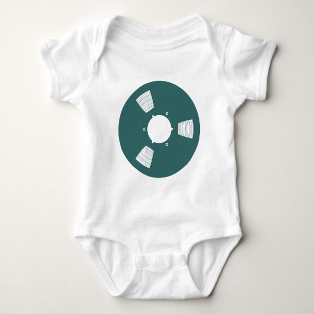 Aufnahme-Tape-Pool Baby Strampler (Vorderseite)