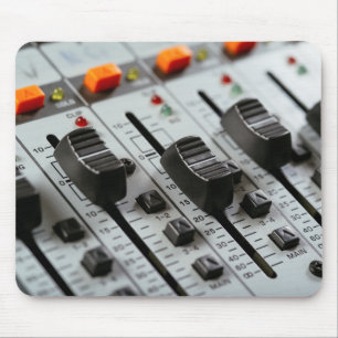 Aufnahmestudio-Faders Mousepad