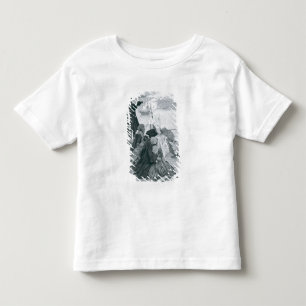 Aufpassen des Kampfes an Bunker Hill-Illustration Kleinkind T-shirt