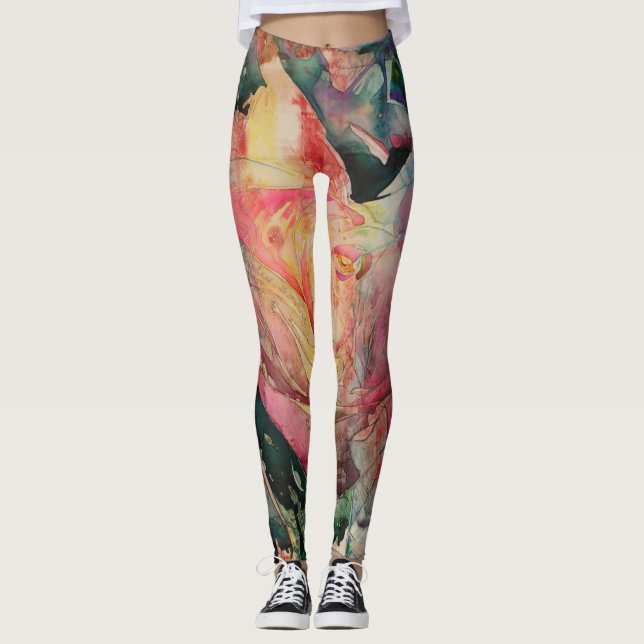 Aufpassen Leggings (Vorderseite)