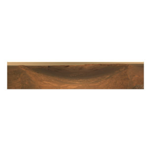 Aufprallkrater Ausdauer auf der Oberfläche von Mar Fotodruck