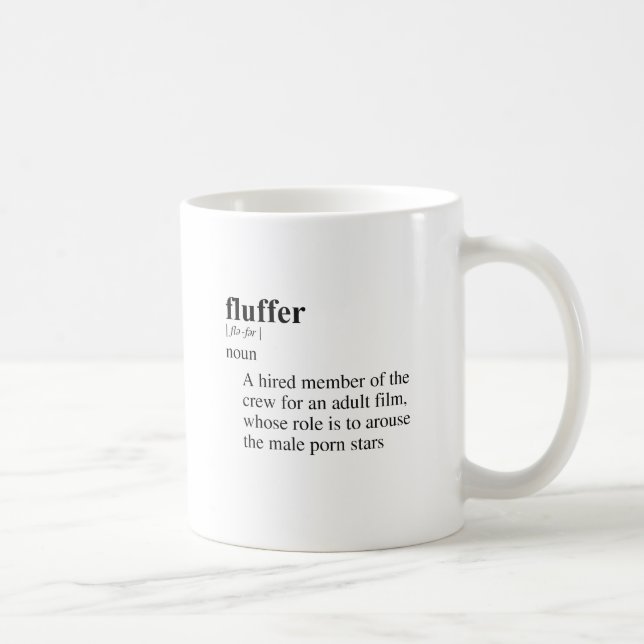 AUFPUSCHER KAFFEETASSE (Rechts)