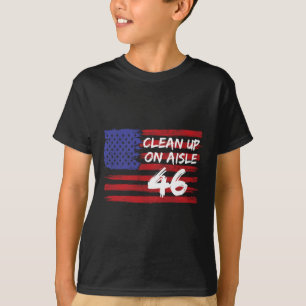 Aufräumen in Gang 46 Lustiger Anti-Biden-Republika T-Shirt