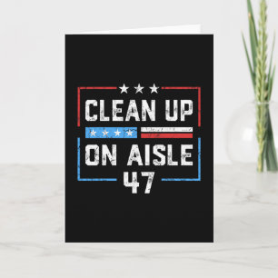 Aufräumen in Gang 47 Absetzen 47 Anti-Trump Präsid Karte
