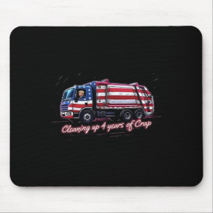 Aufräumen nach 4 Jahren Mist. Wählt Trump 2024 Wah Mousepad