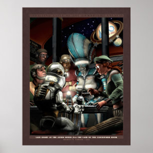 Aufregende Geschichten: Spät- am Restaurant Poster