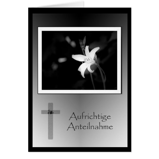 Aufrichtige Anteilnahme (Devant)